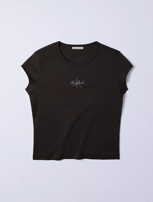 Jung Kook Black Baby Tee